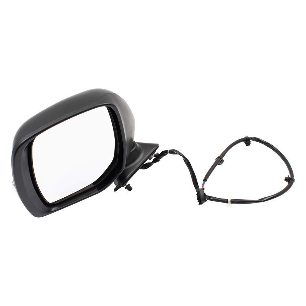 Heated Power Side View Mirror with Turn Signal for Nissan Quest 2011-2017 - No Auto Tilt & Excludes Around View Monitor (Part #963021JA1C NI1320280) - Perfect for Winter Driving & Enhanced Safety