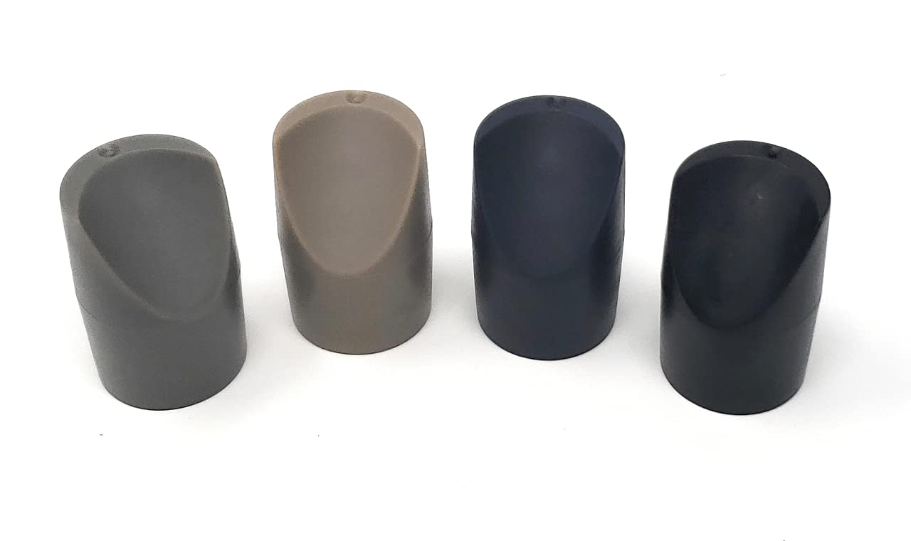 100 Pack Folding Chair V-Tip Stabilizer Caps for 7/8