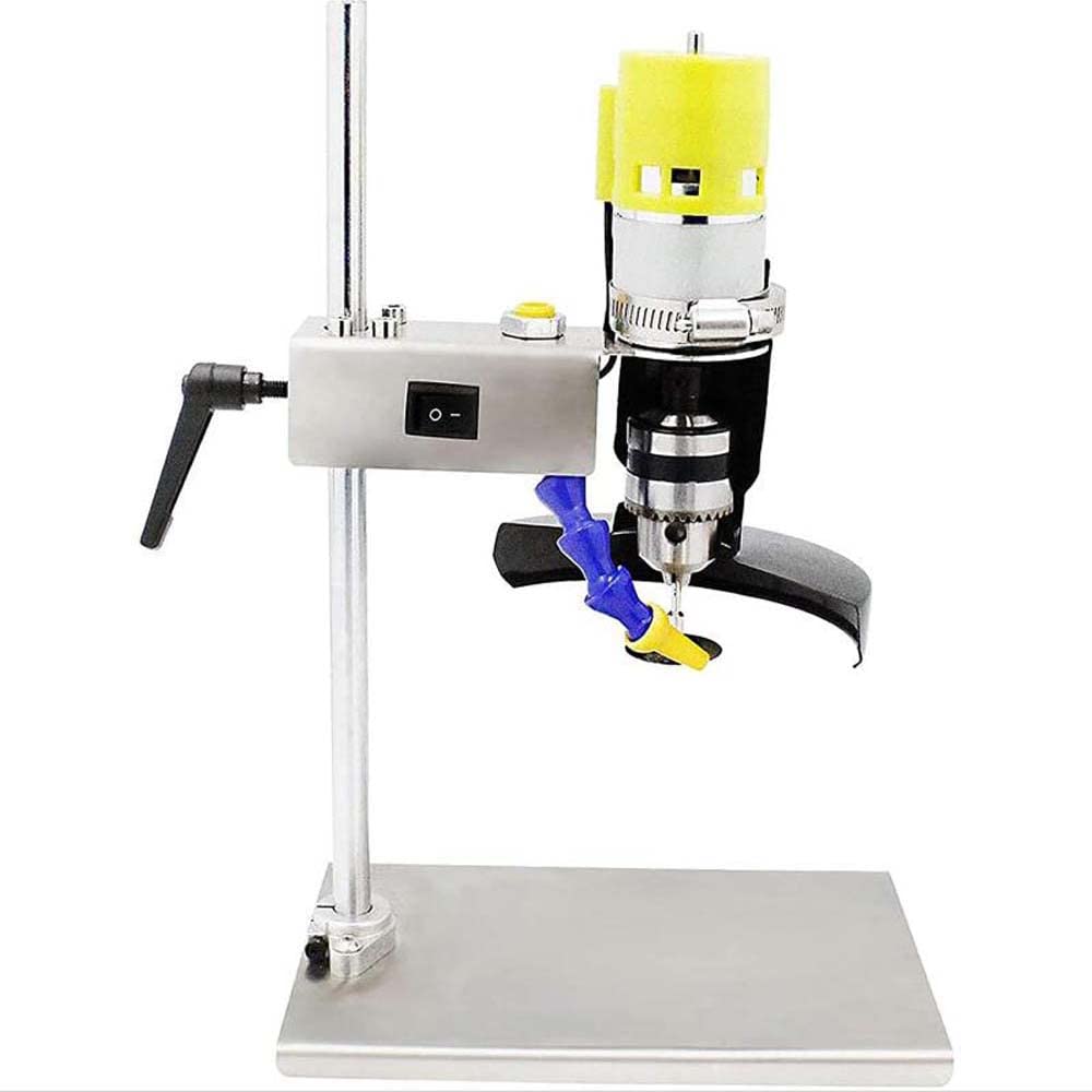 Electric Glass Bottle Cutter Kit - 110W Square & Round Bottle Cutting Tool with 6000RPM Motor for DIY Projects - Perfect for Crafting Vases, Cups, and Home Decor