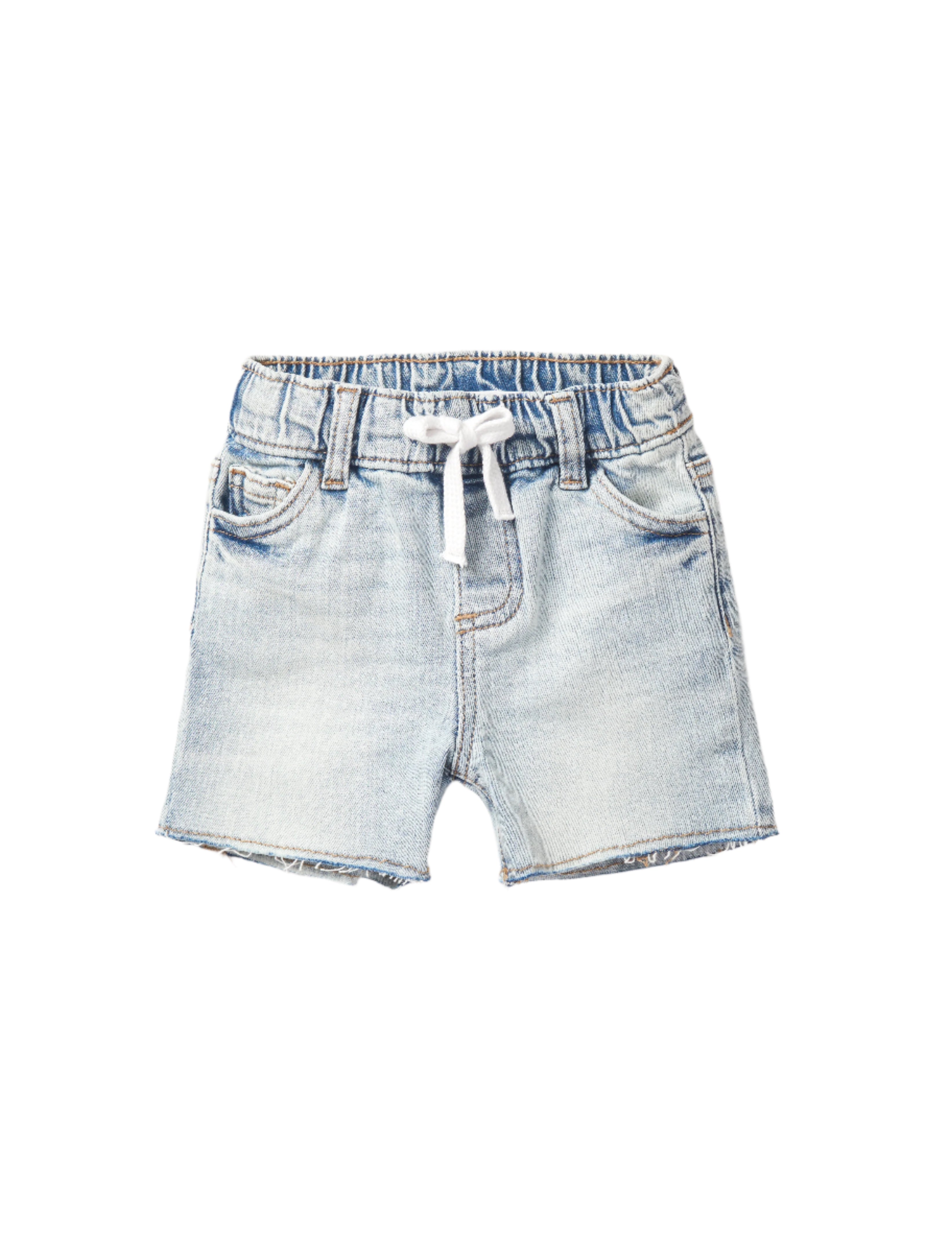 Stylish Light Wash Denim Shorts for Women - Trendy High Waist Distressed Jeans Shorts for Summer, Casual Outfits & Beach Vacations