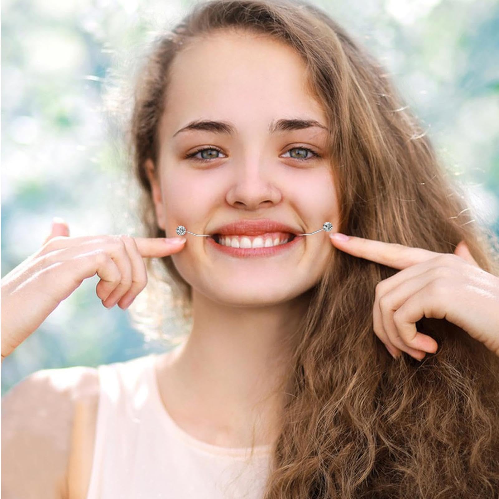 Natural Dimple Maker Tool - 2PCS Cheek Dimple Exerciser for Women | Facial Care & Beauty Enhancement