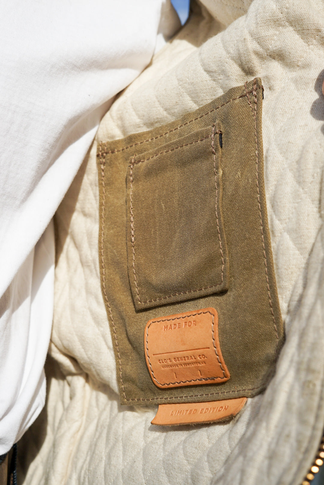PREORDER: LIMITED EDITION FIELD TAN GREEN CANVAS & BROWN LEATHER VEST - Perfect for Outdoor Adventures & Casual Wear