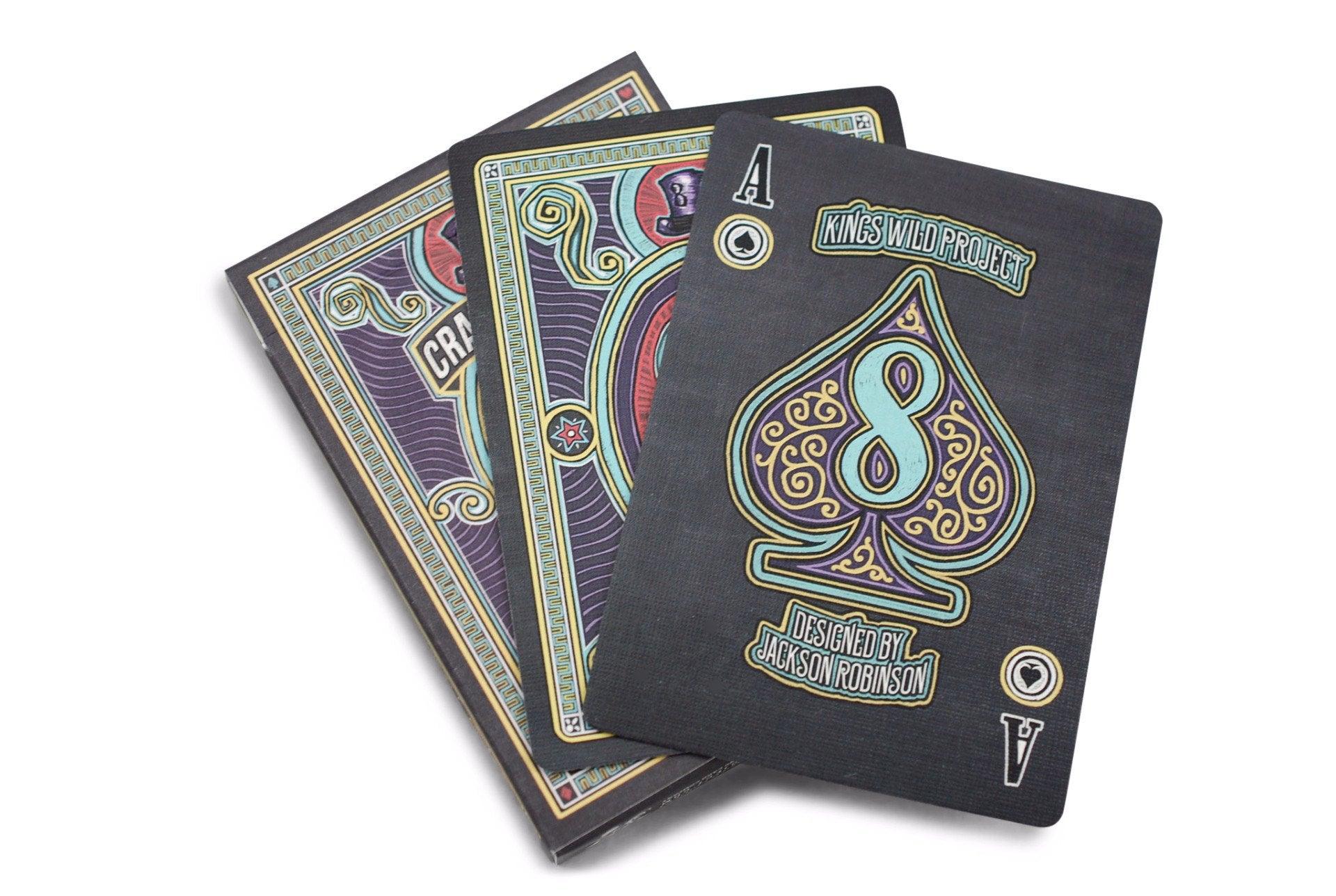Crazy 8s Fun Card Game for Kids & Adults - Family Party Game Night, Travel Entertainment, Icebreaker Activity for Groups & Gatherings