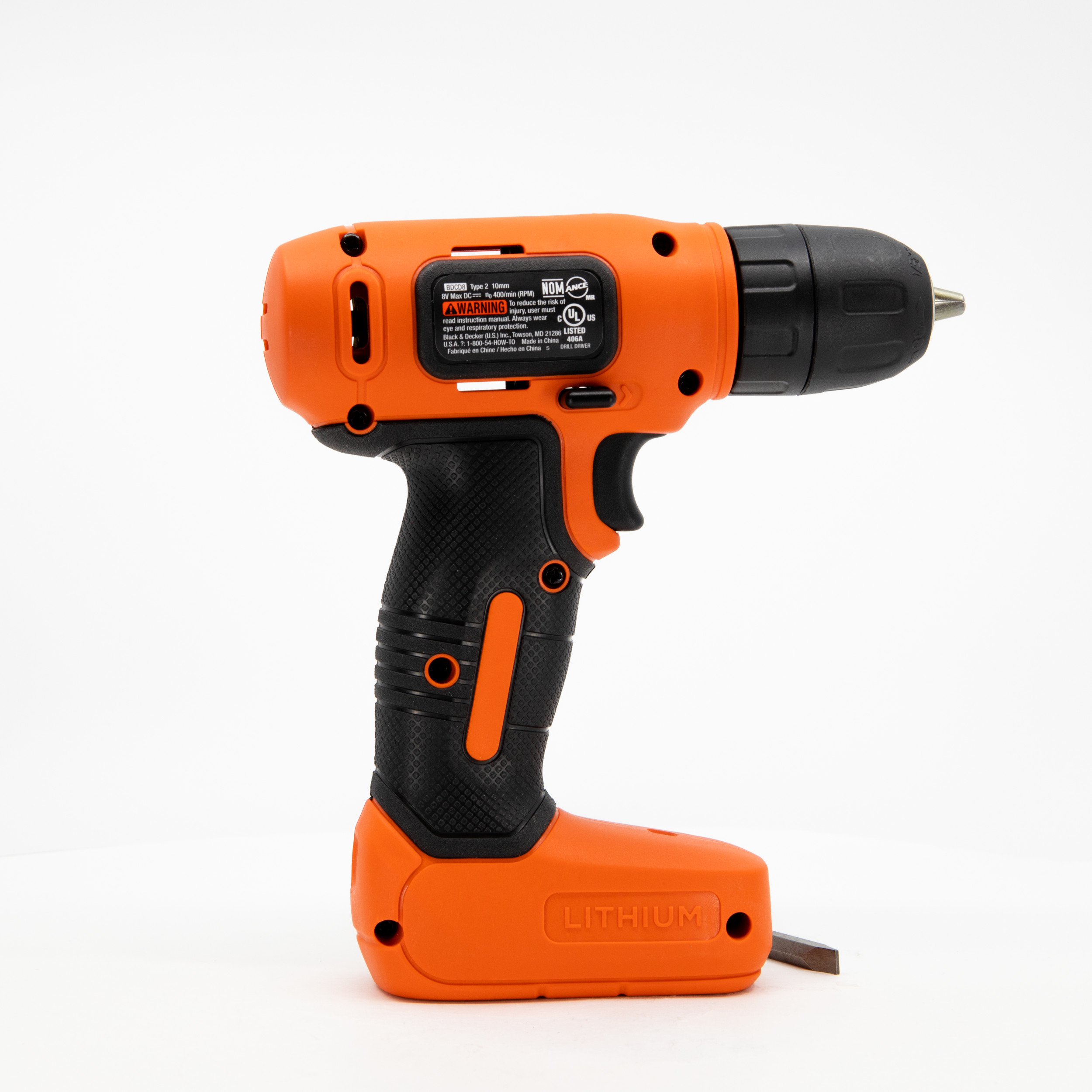 8V MAX Cordless Lithium Drill - Lightweight & Powerful for Home DIY Projects, Woodworking, and Furniture Assembly