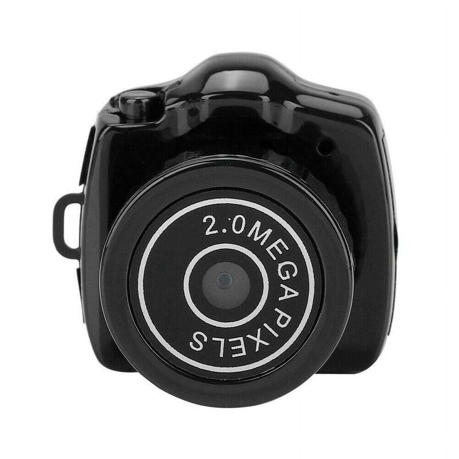 EJIMUQO 1080P HD Mini Keychain Camera - Portable Sports Camera with 100 Mins Battery Life, No Memory Card Needed (Black) - Perfect for Travel, Outdoor Adventures & Secret Recording