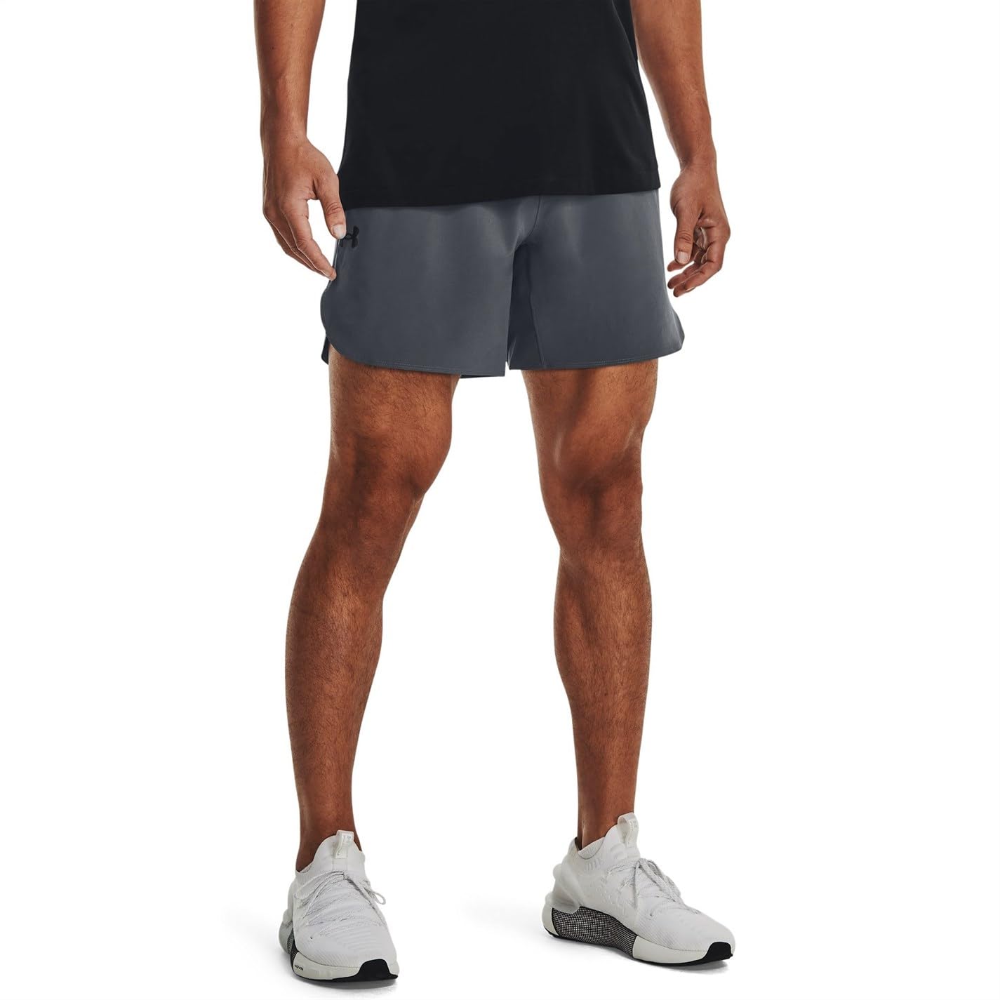 Under Armour Woven Visor Shorts for Men - Lightweight, Breathable & Quick-Drying Athletic Shorts for Running, Gym & Outdoor Workouts