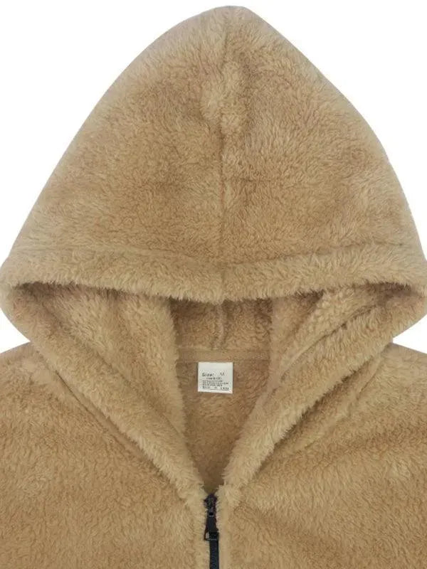 Double Sided Hooded Men's Winter Jacket - Reversible Warm Coat for Cold Weather - Perfect for Outdoor Activities, Snow Sports & Casual Wear