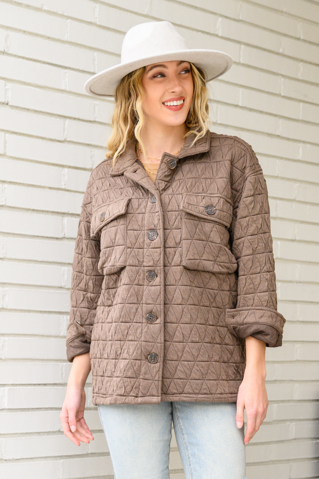 Coming Back Home Jacket in Mocha - Cozy Fleece Lined Hooded Jacket for Women & Men | Perfect for Outdoor Activities, Travel & Casual Wear