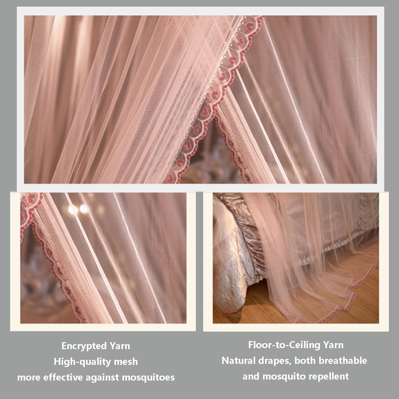 **Princess Bed Canopy Curtain for Girls & Boys - Large Dome Hanging Net Tent for Nursery Cribs, Bunk Beds & Reading Nooks - Green (Perfect for Kids' Bedrooms, Playrooms & Dreamy Sleep Spaces)**