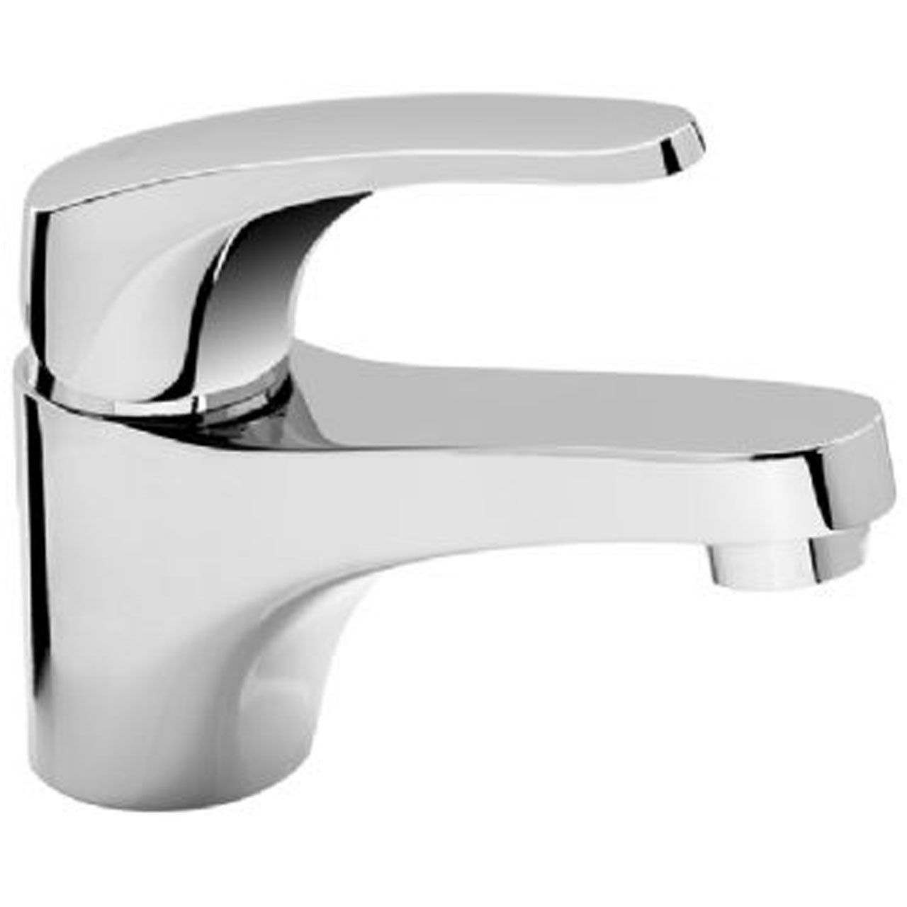 Nova Podium Single-Handle Bathroom Sink Faucet in Chrome Finish - Modern Water-Saving Design for Bathroom Vanity, Guest Bath, and Powder Room