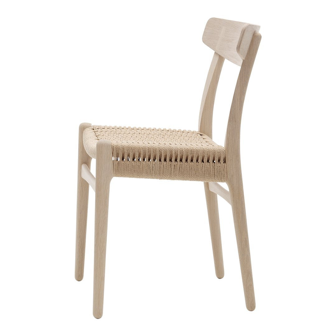 Carl Hansen & Son Wegner CH23 Chair - Mid-Century Modern Dining Chair - Scandinavian Design for Home & Office - Perfect for Dining Rooms, Living Spaces & Workspaces