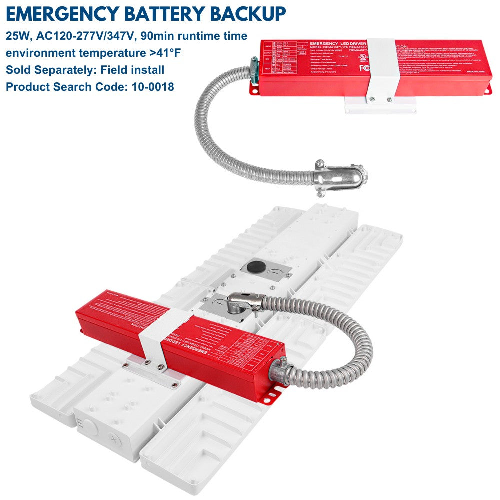 PAVO V LED High Bay Light 420W/360W/310W Selectable - 63,800 Lumens - 120-277V - 5000K Daylight White - Equivalent to 1000W Metal Halide - Ideal for Warehouses, Factories & Commercial Spaces