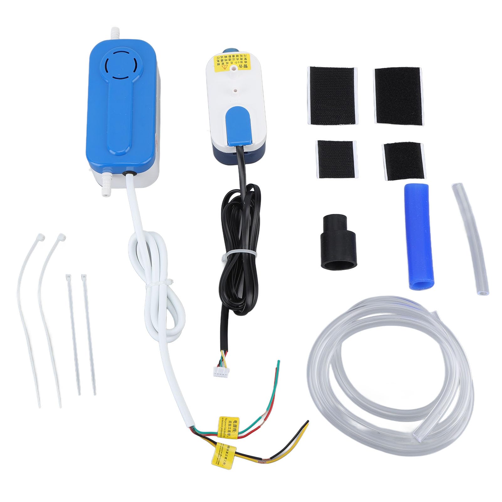Automatic Condensate Pump 200ml, AC 110-240V Silent Mini HVAC Drain Pump for 1-3HP Air Conditioner, Furnace, Dehumidifier - Perfect for Home, Office, and Basement Use