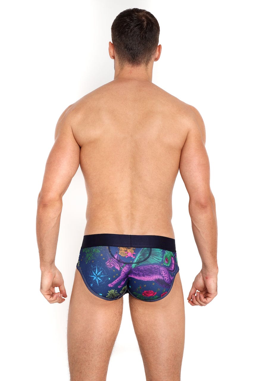 Lynx Men's Cotton Underwear Briefs - Soft Comfortable Boxer Shorts for Everyday Wear, Workout & Sleep