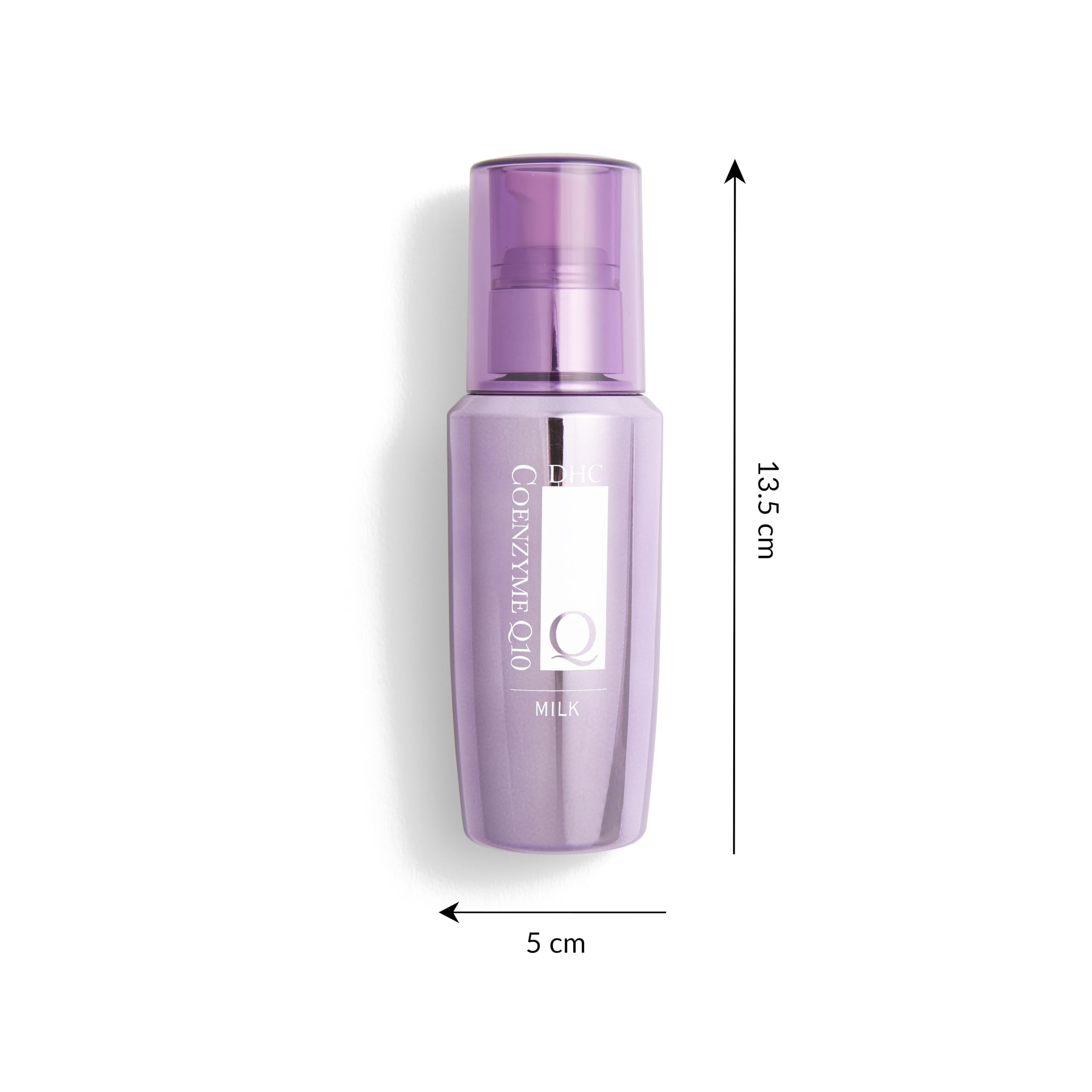 DHC Coenzyme Q10 Face Milk 3.3 fl.oz (100ml) - Anti-Aging Moisturizer for Dry & Mature Skin - Day & Night Facial Cream for Wrinkles & Fine Lines