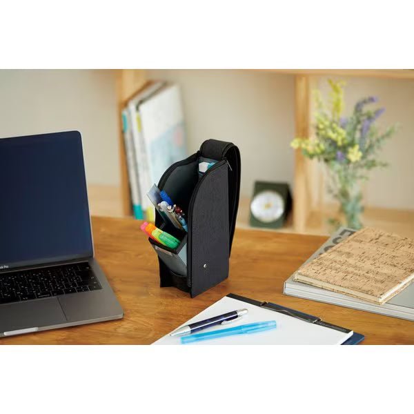 DETECOOL Premium Stand Pen Case - Stylish & Functional Pen Holder for Fountain Pens, Ballpoints & Markers - Perfect for Office, School & Home Organization (Raymay Fujii Inspired)