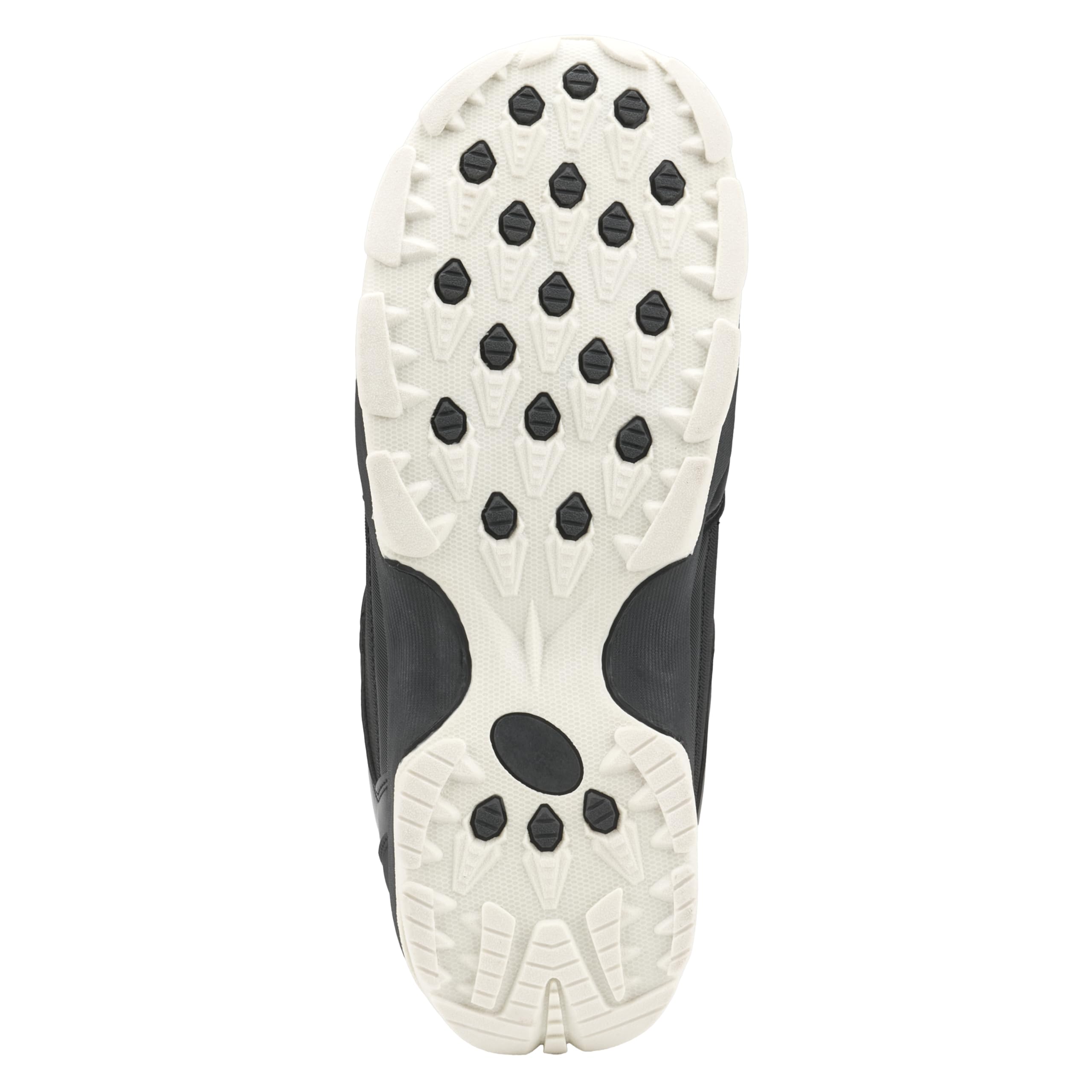 5th Element ST Lace and Dial Snowboard Boots for Men - Black | Waterproof | All Mountain Snowboarding | Compatible with Strap Bindings | Size 8-13 | Perfect for Freeride & Park Snowboarding Adventures