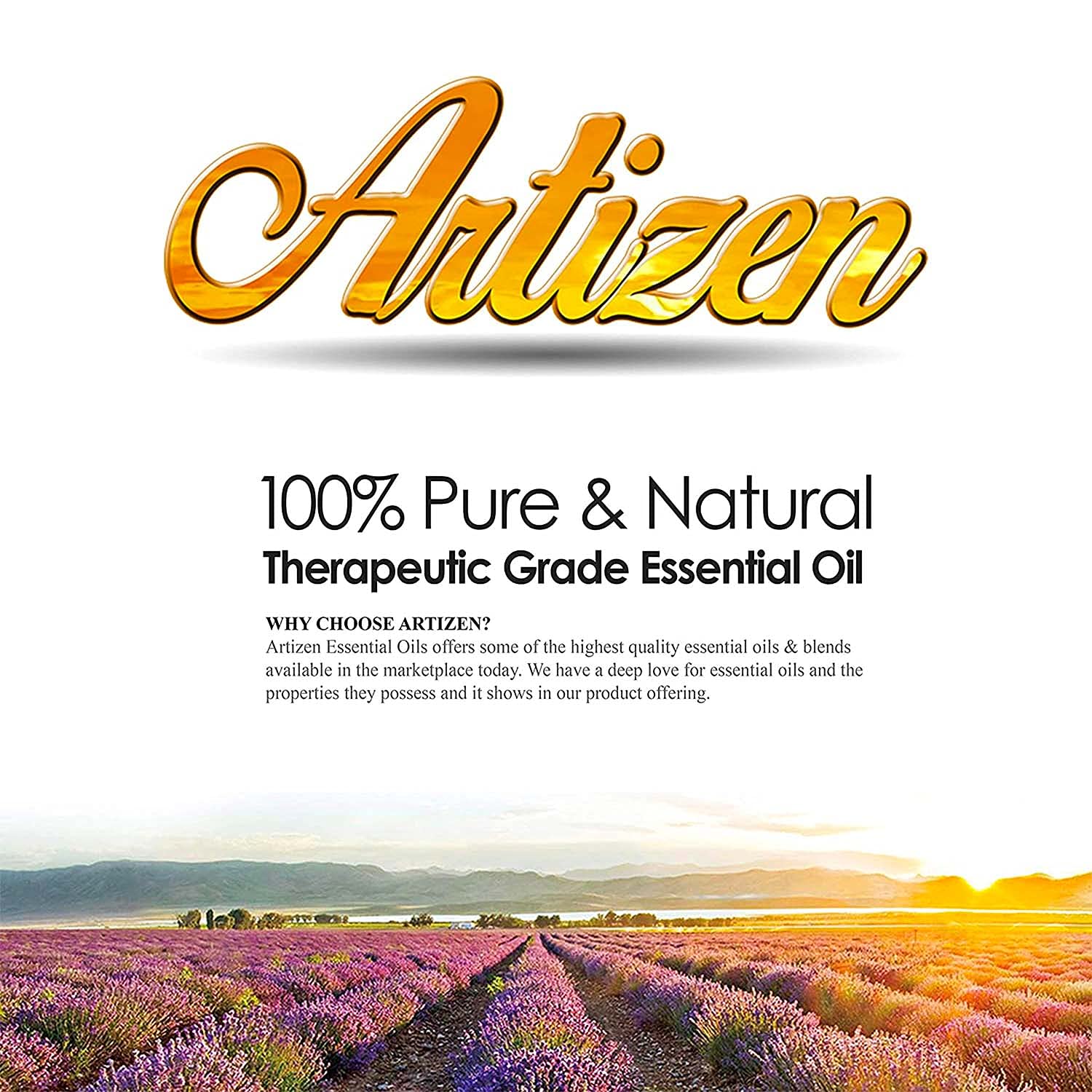 Artizen 30ml Pure Turmeric Essential Oil - 1 Fluid Ounce for Aromatherapy, Massage & Skin Care