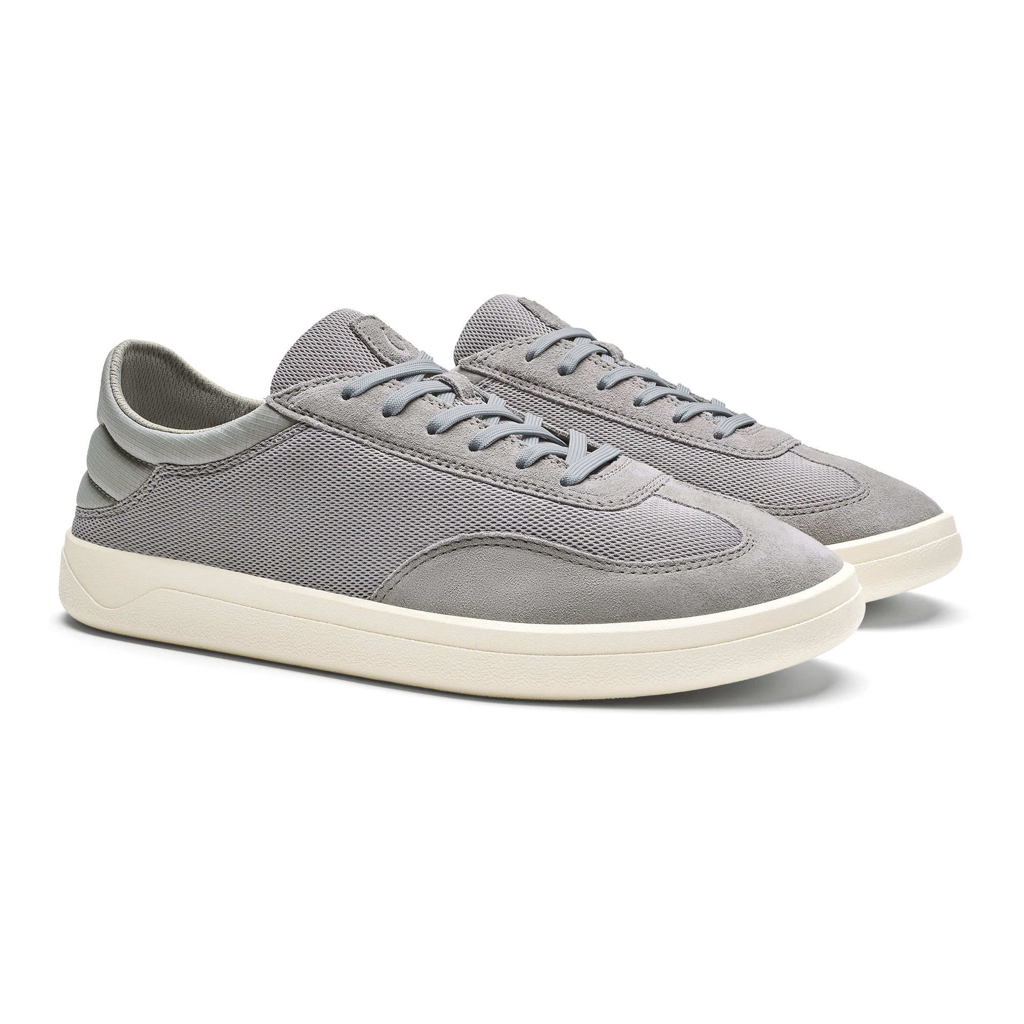 Punini Men's Shoes - Lightweight Comfortable Sneakers for Walking, Running & Casual Wear - Ash Grey Color