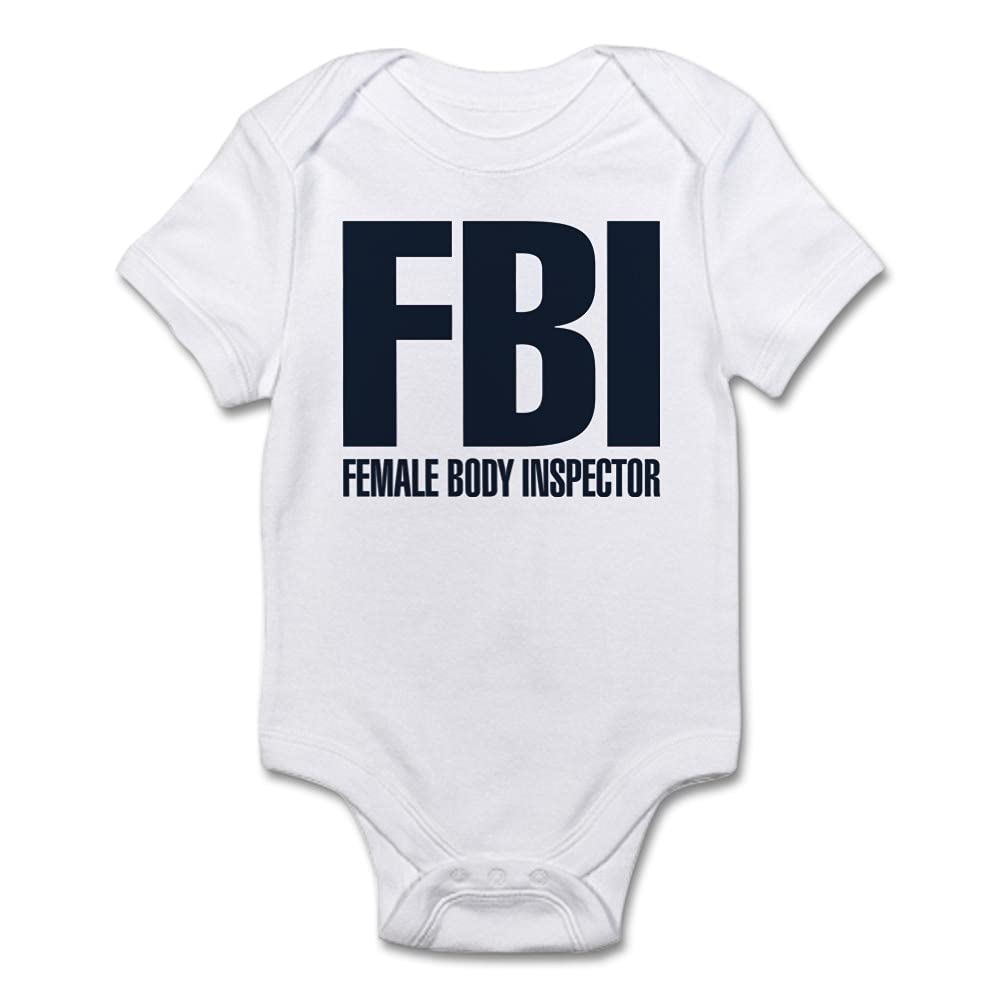 Funny Female Body Inspector Baby Bodysuit - Cute Infant Onesie for Newborns & Toddlers - Perfect for Playtime, Photo Shoots & Gag Gifts