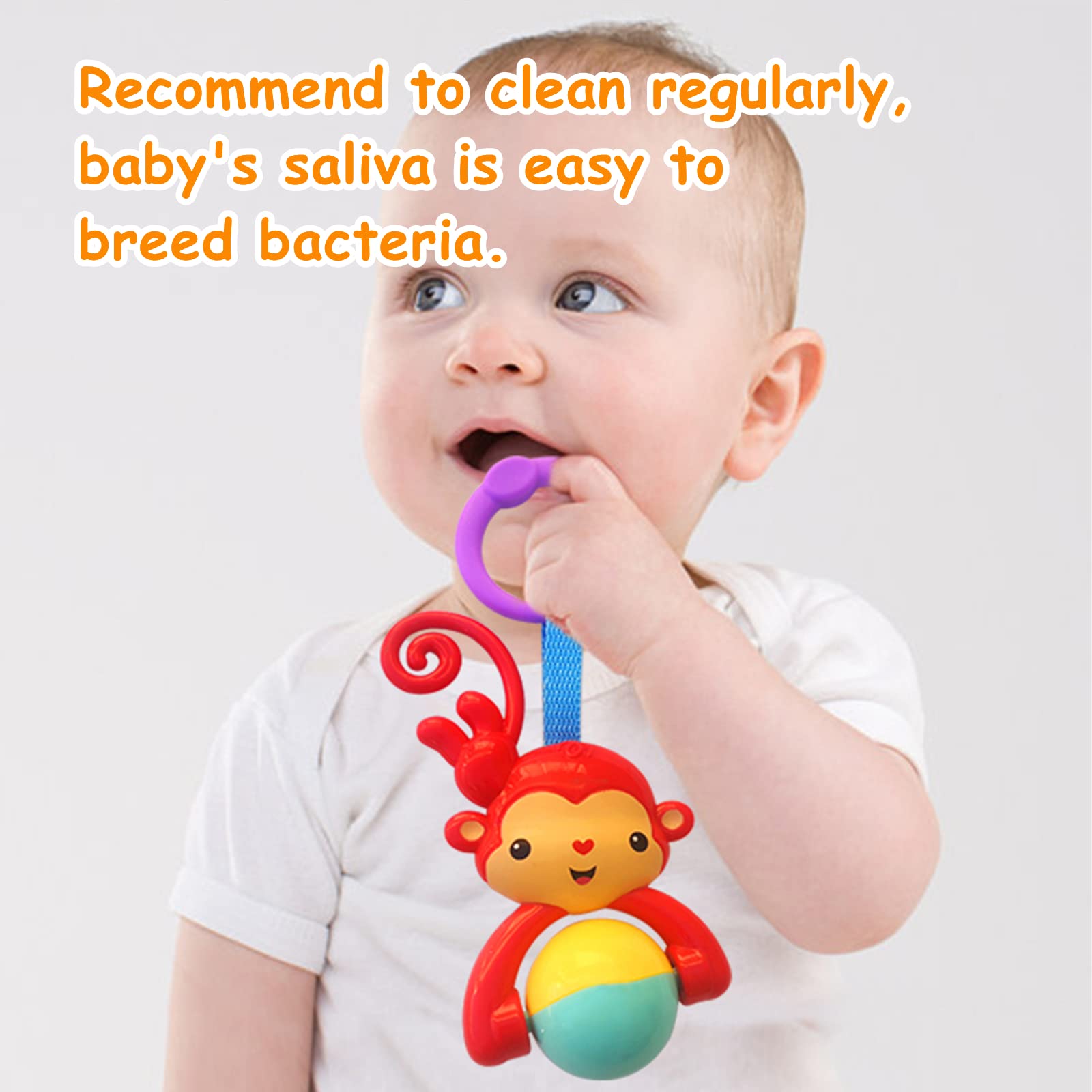 **Cartoon Animal Hanging Rattle Toys for Babies - 4 Pack | Handheld & Crib Rattles for Infants | Perfect Baby Shower & Birthday Gift | Ideal for Bed, Car Seat & Stroller Playtime**    (Note: This optimized title includes SEO-friendly keywords, translates any Chinese elements, and adds a usage scenario for better engagement.)