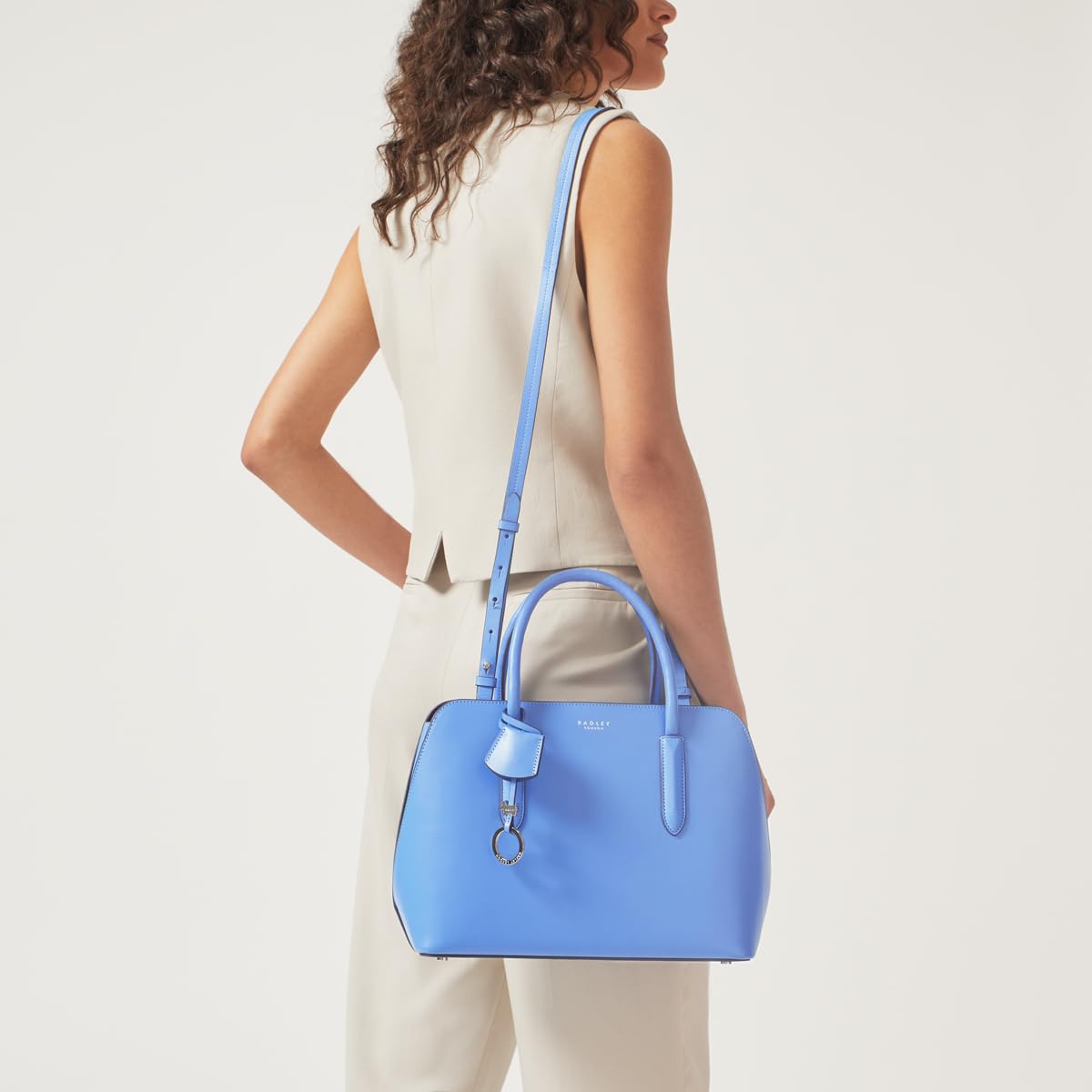 RADLEY London Liverpool Street 2.0 Medium Leather Satchel Crossbody Bag for Women - Stylish Shoulder Purse, Perfect for Work, Travel & Everyday Use