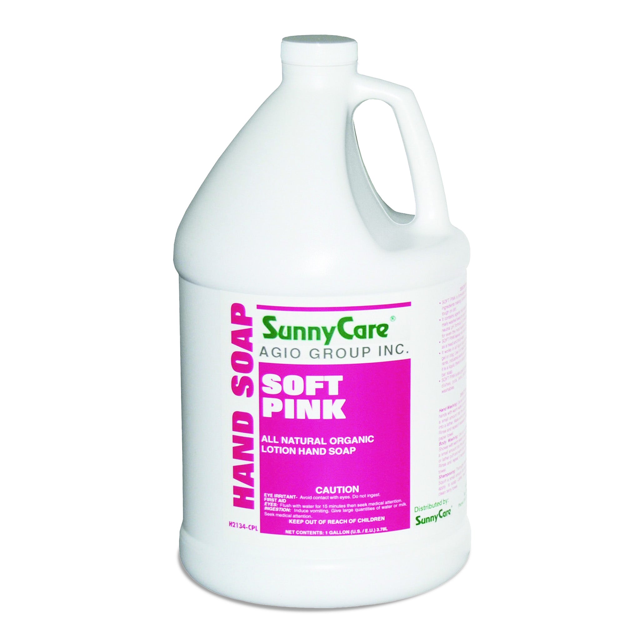 **Pink Moisturizing Hand Soap - 1 Gallon Bulk (4 Pack) | Gentle Cleansing & Hydrating for Dry Skin | Ideal for Homes, Restaurants, and Healthcare Facilities**