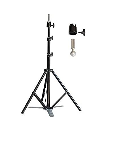 OMEY Adjustable Tripod Stand Holder for Hairdresser Mannequin - Salon Styling Head Holder with Height Adjustment - Perfect for Salon Training, Wig Display & Hairstyling Practice