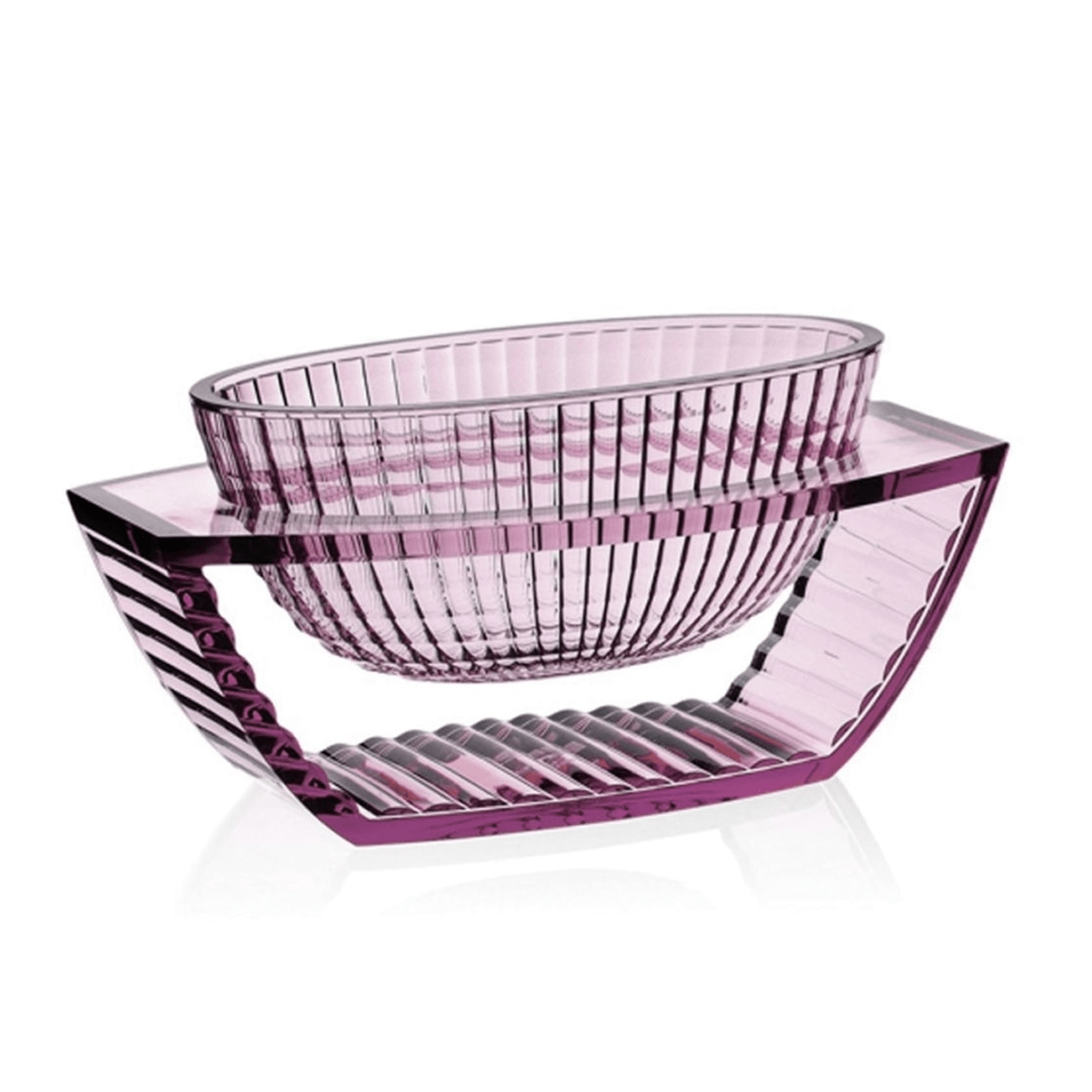 U Shine Pink Glass Vase - Elegant Floral Centerpiece for Wedding, Home Decor & Table Arrangements