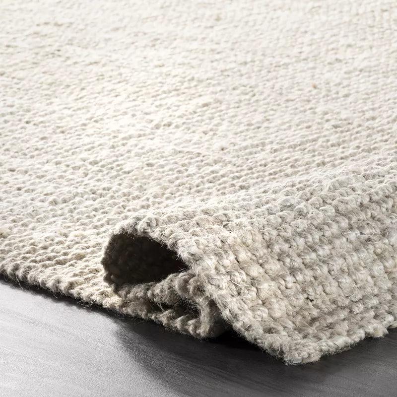 Zen Turkish Overdyed Hand Woven Natural Jute Rug - 5' x 2.10' - Boho Chic Floor Decor for Living Room, Bedroom & Entryway