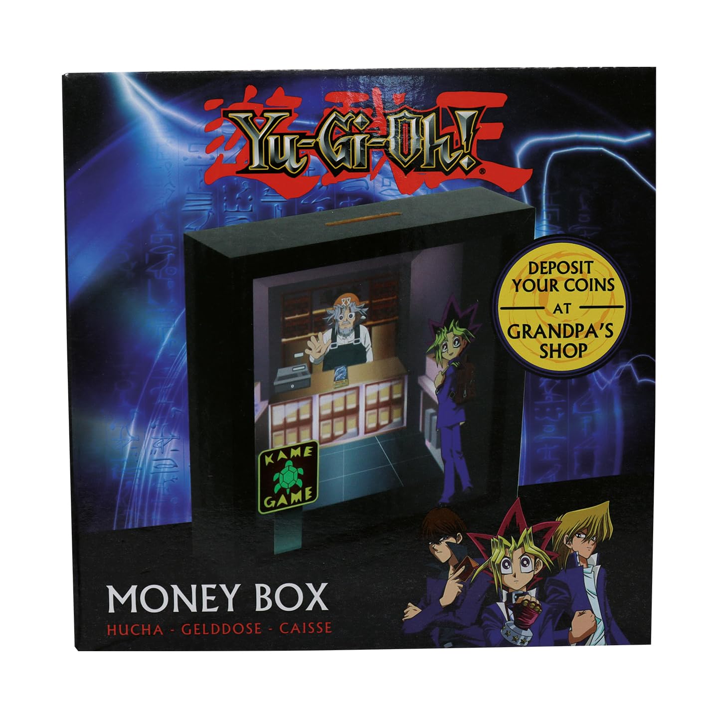 Yu-Gi-Oh! Collectible Money Box - Duel Monsters Themed Piggy Bank for Cash & Coin Storage | Perfect for Yu-Gi-Oh Fans, Gift Ideas & Anime Collectors