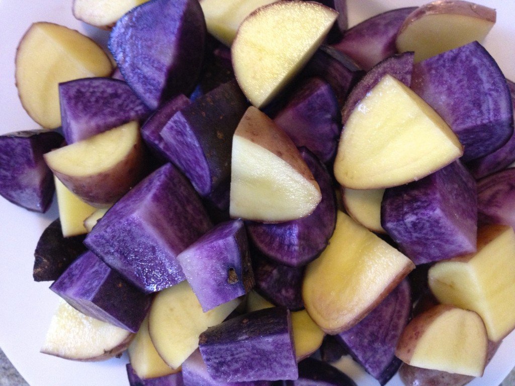 5 Lbs Purple Majesty Seed Potatoes - Non-GMO Certified USA Grown Potato Tubers for Planting - Perfect for Home Gardens, Organic Farming & Healthy Cooking