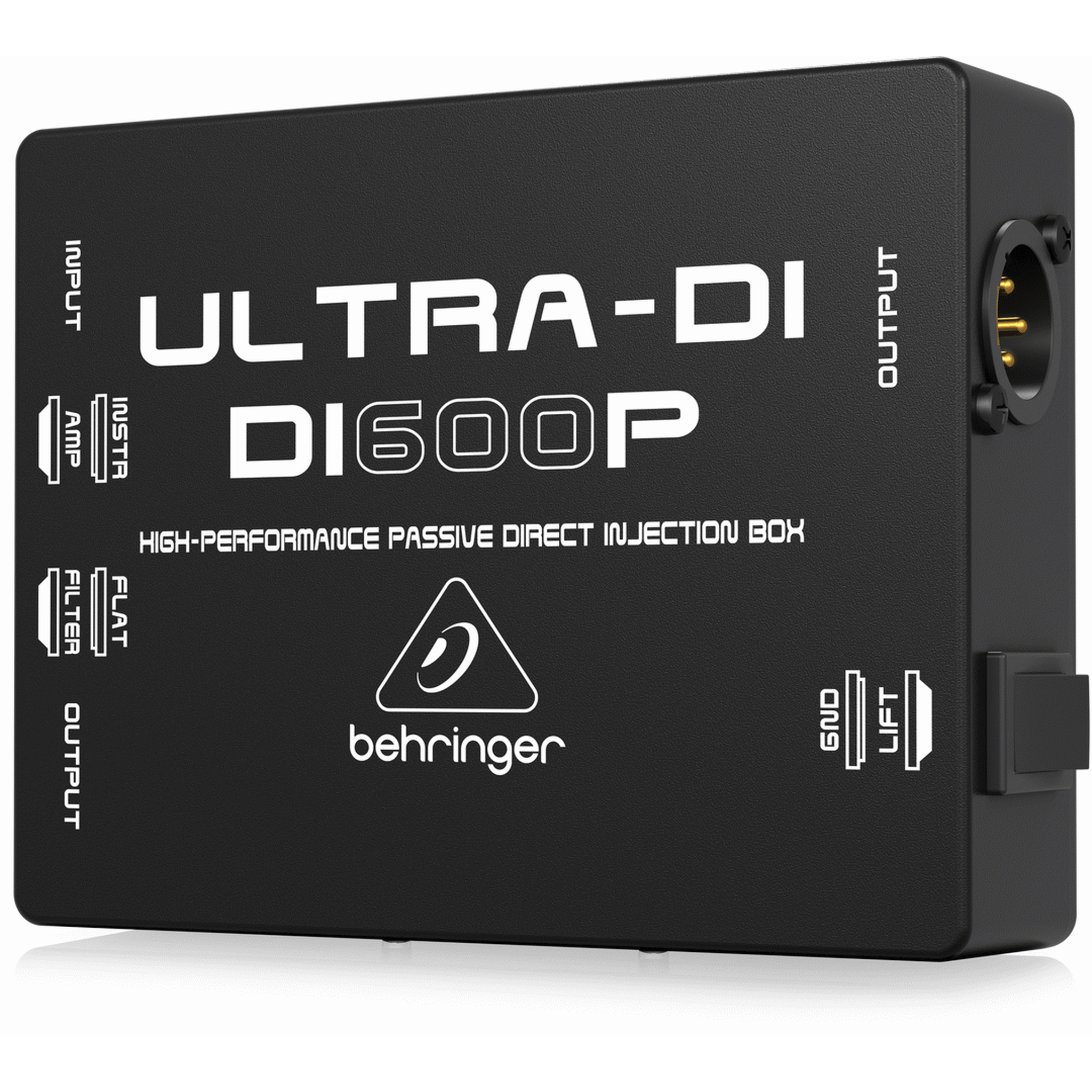 Behringer Ultra DI DI600P Passive Direct Injection Box - Perfect for Live Sound, Studio Recording & Guitar/Bass Amplification