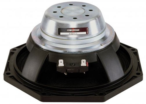 B&C 8MDN51 8 Ohm 200W Neodymium Woofer Speaker - High Power 2.0 Voice Coil for Professional Audio, DJ Equipment, and Car Sound Systems