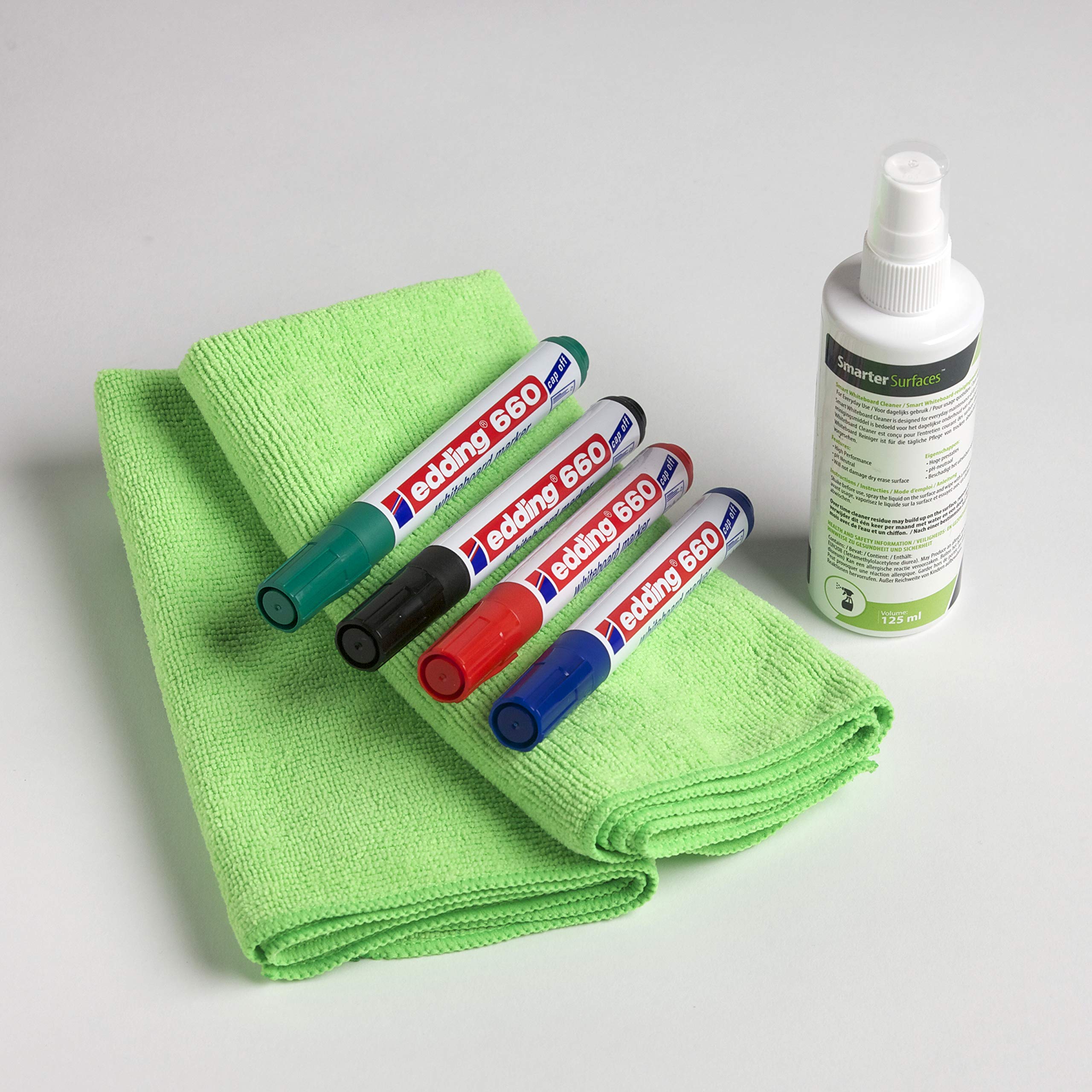 Smart Whiteboard User Kit - Dry Erase Whiteboard Accessories Set - Write & Wipe Clean Easily - Perfect for Office, Classroom & Home Use