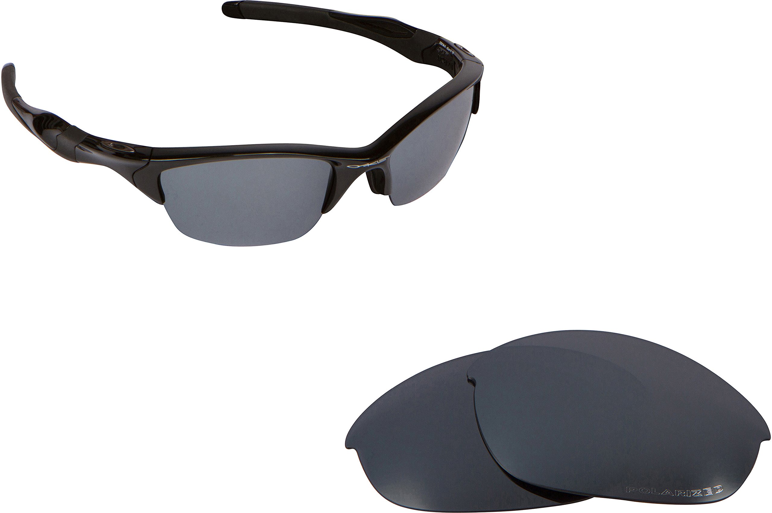 Seek Optics Replacement Sunglass Lenses for Oakley Half Jacket 2.0 XL - Polarized UV Protection Lens for Cycling, Running & Outdoor Sports