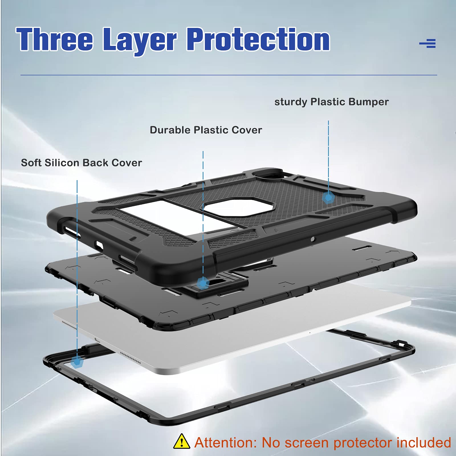 ProCase iPad Keyboard Case - Compatible with iPad Air 5 10.9