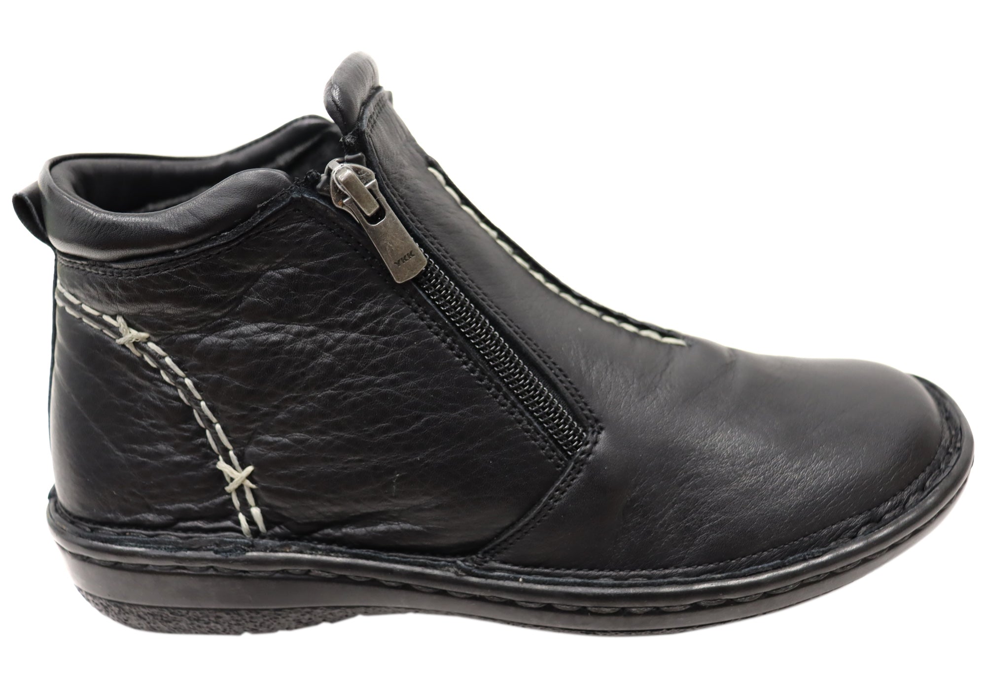 Orizonte Luna Women's Comfortable Leather Ankle Boots - European Style Fashion Footwear for Casual Wear & Office Outfits