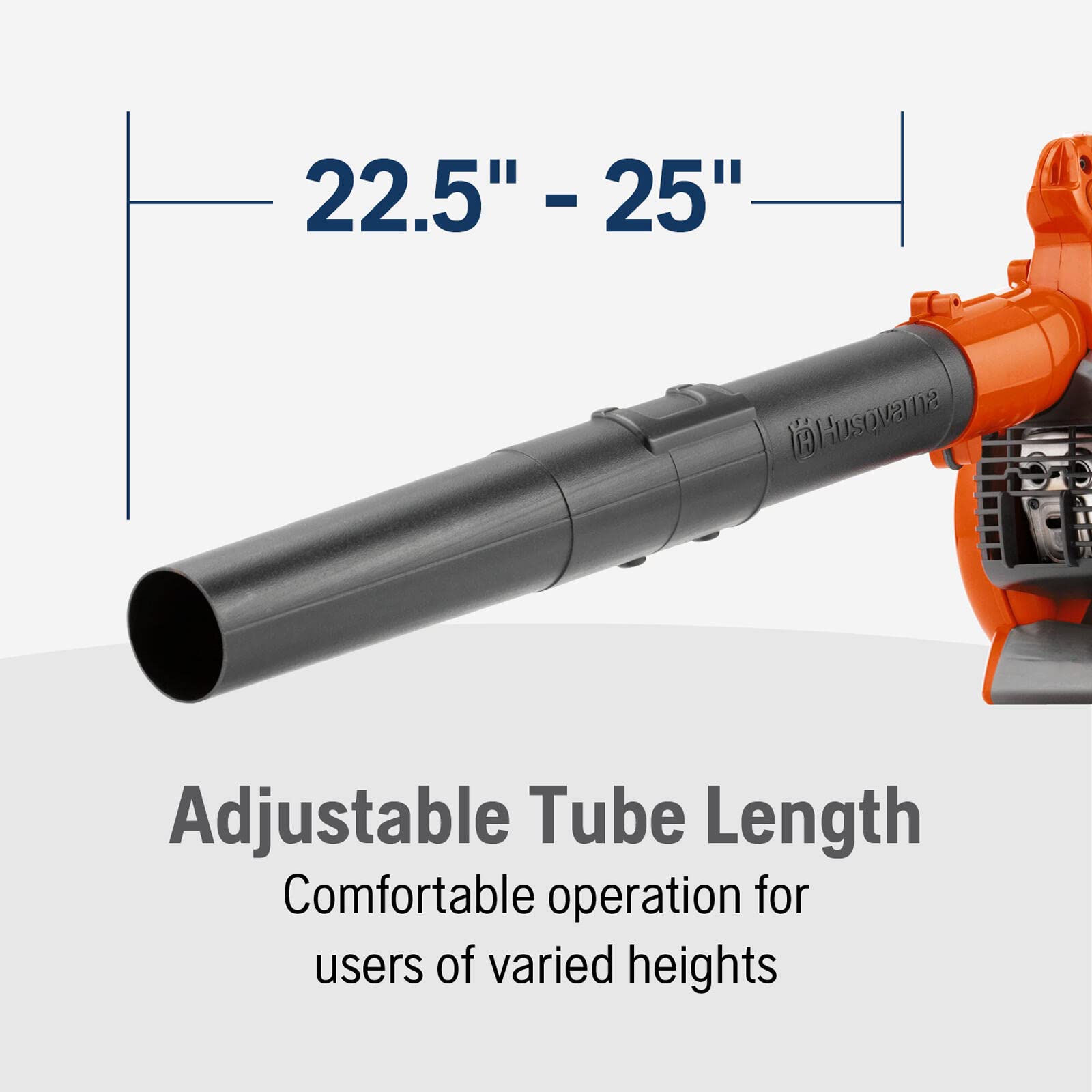 Husqvarna 125B 28cc 2-Cycle Gas Leaf Blower - 1.1HP, 470 CFM, 170 MPH - Powerful Handheld Yard Blower with Ergonomic Design - Perfect for Fall Leaf Cleanup, Lawn Maintenance & Landscaping - Great Gift for Dad, Homeowners & Gardeners
