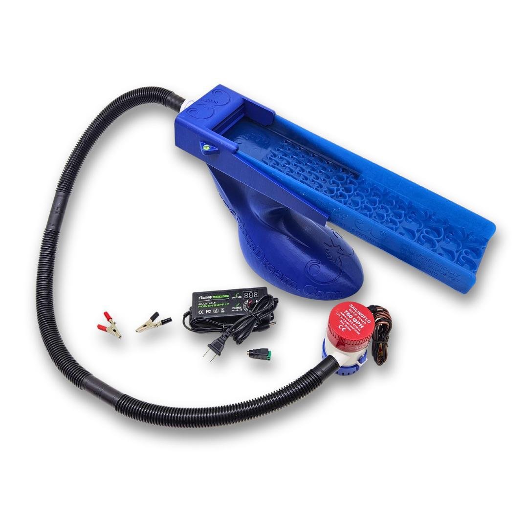 The Boss Buddy Clean Up Sluice Kit Combo (2nd Gen) - Gold Prospecting Equipment for Stream & River Panning - Perfect for Outdoor Adventures & Mining Enthusiasts