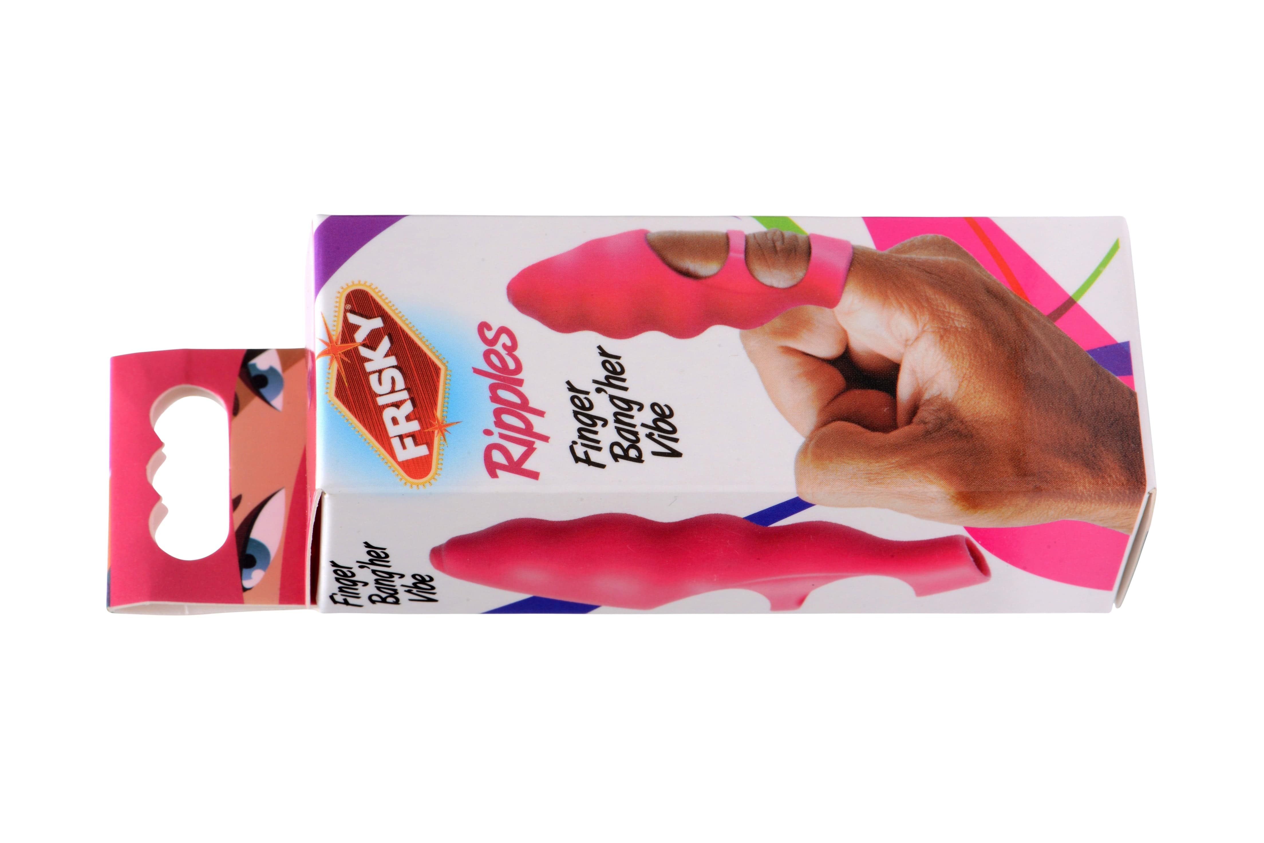 Ripples Finger Bang Her Vibe - Pink Clitoral Stimulator for Women | Powerful G-Spot & Clitoral Vibrator | Perfect for Solo Play & Couples Intimacy