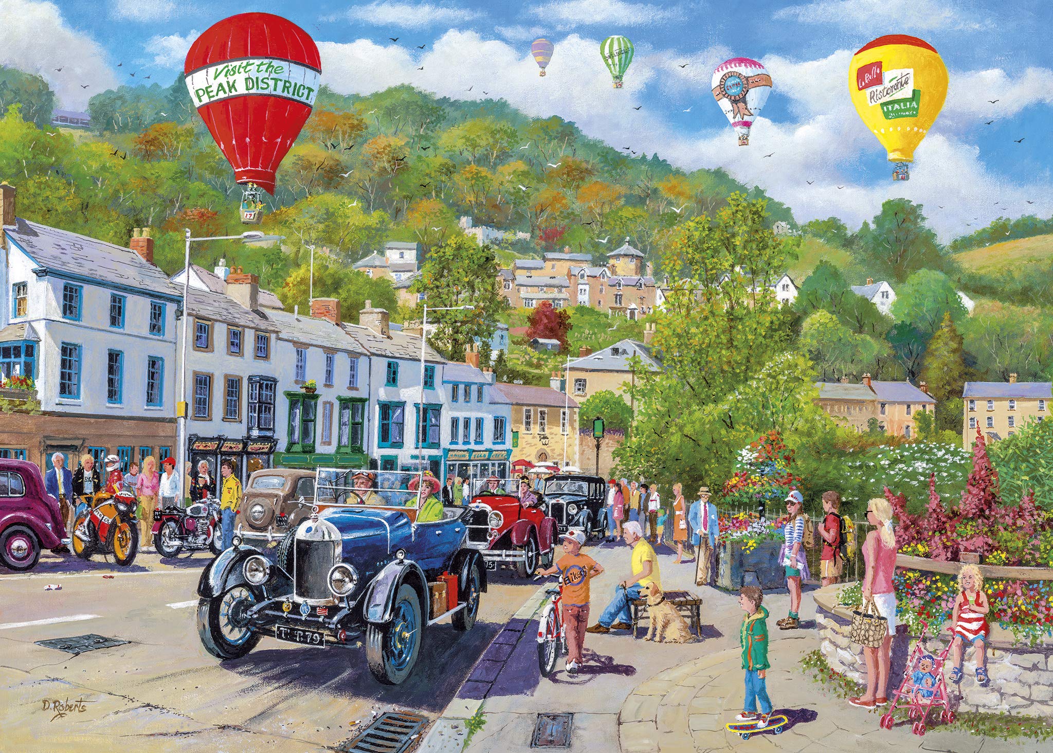 Matlock Bath 1000 Piece Jigsaw Puzzle - Premium Peak District Landscape Puzzle for Adults | Eco-Friendly 100% Recycled Board | Challenging & Relaxing Activity | Perfect Gift for Puzzle Lovers | Ideal for Family Game Nights & Stress Relief | Gibsons Games