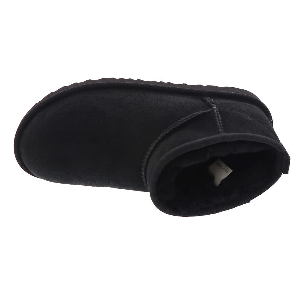 UGG Kids' Classic Ultra Mini Boot - Warm & Comfortable Winter Boots for Girls & Boys | Perfect for Snow, School & Outdoor Play