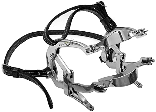 Equine Dental Speculum - Millennium Horse Mouth Gag with 4 Gingival Elevators & Extended Molar Tools | Veterinary Dental Equipment for Equine Care & Teeth Extraction | Perfect for Horse Dental Exams, Floating Procedures & Oral Surgery