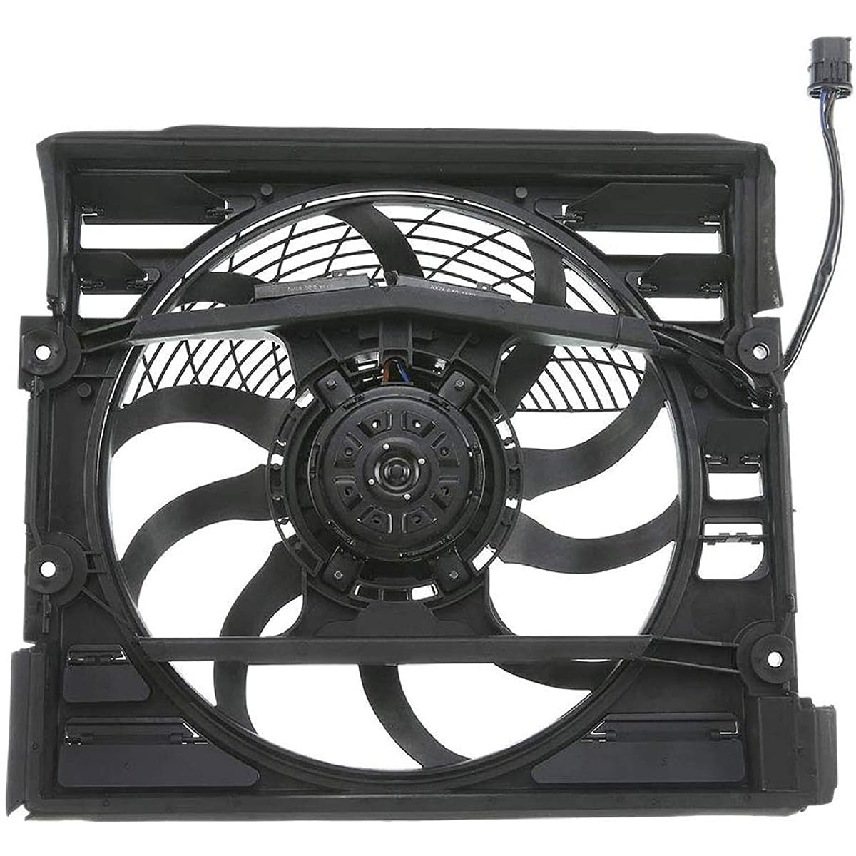 BMW 740i 740iL 750iL E38 Radiator Cooling Fan 621-209 - Compatible with 1996-1998 V8 4.4L & V12 5.4L Petrol Sedan - OEM 344-55010-200 64548369070 64548380774 - Perfect for Engine Cooling System Repair & Maintenance