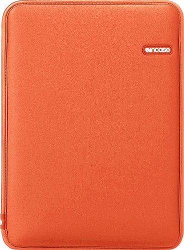 Incase CL57868 Neoprene Sleeve for MacBook Air 11-inch - Protective Laptop Case with Soft Interior, Durable Water-Resistant Cover (Red Orange) - Perfect for Travel, Work & School