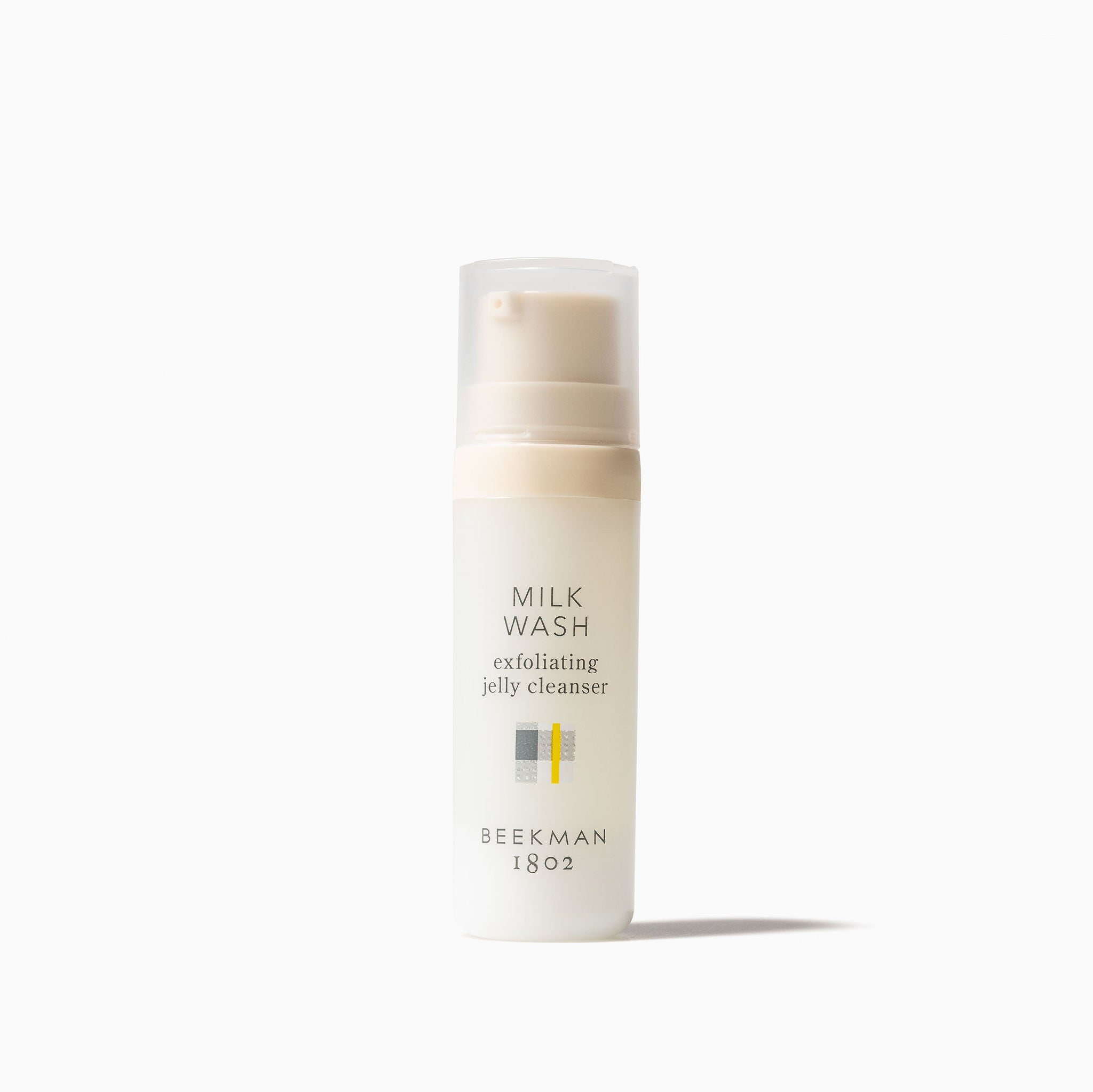 Gentle Milk Wash Exfoliating Jelly Cleanser for Face - Hydrating & Brightening Skincare - Perfect for Daily Use & Sensitive Skin Care Routine