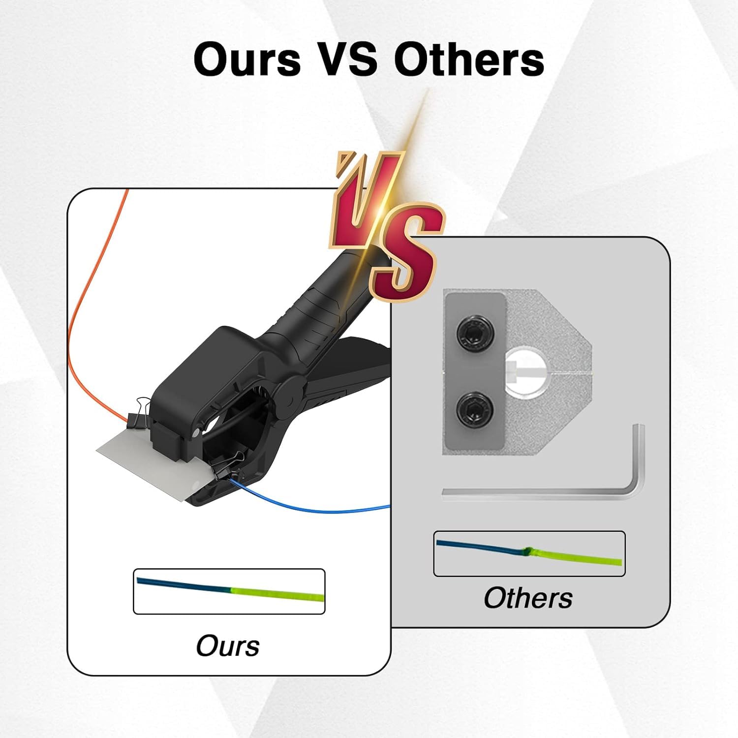 1.75mm 3D Printer Filament Connector & Splicer Tool - Universal Filament Welder for PLA/ABS/PETG/TPU/PC/PP/HIPS - Easy to Use Broken Filament Repair Kit - Perfect for 3D Printing Enthusiasts & Professionals