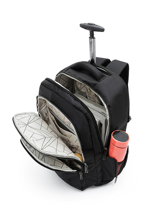 Tosca TCA601 Oakmont Trolley Backpack Teal - Stylish Carry-On Travel Backpack for Business Trips & Weekend Getaways
