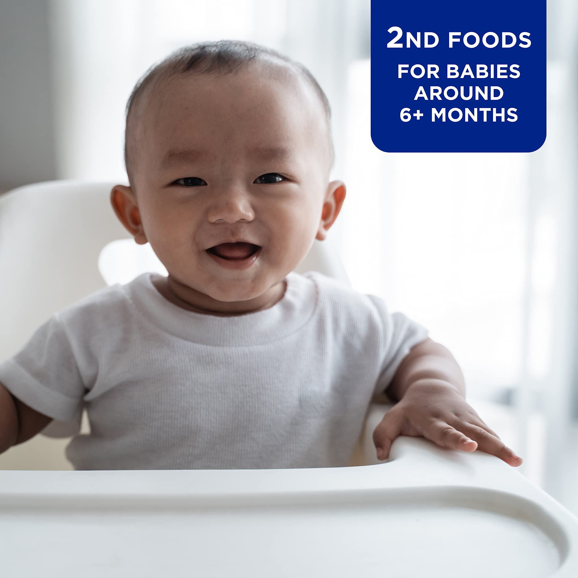 Organic Baby Food Stage 2 - Mama Bear Gluten Free Apple & Sweet Potato Puree, 4oz Pouch (Pack of 12) | USDA Certified | Non-GMO | Perfect for On-the-Go Feeding & Toddler Snacks